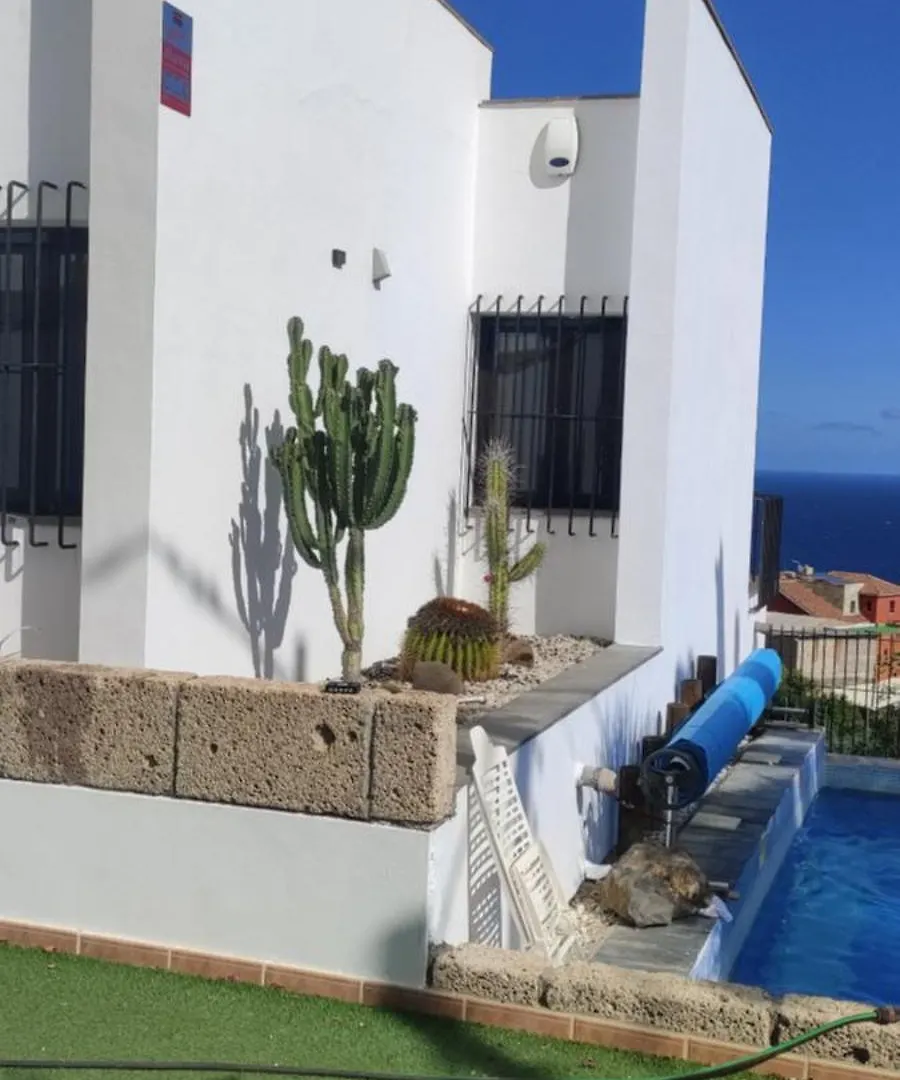 Luxury Villa Ocean Views Heated Pool Private Candelaria Spain