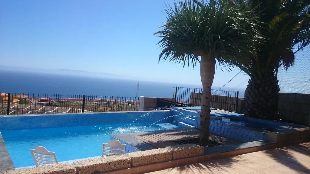 Holiday home Luxury Villa Ocean Views Heated Pool Private Candelaria Spain