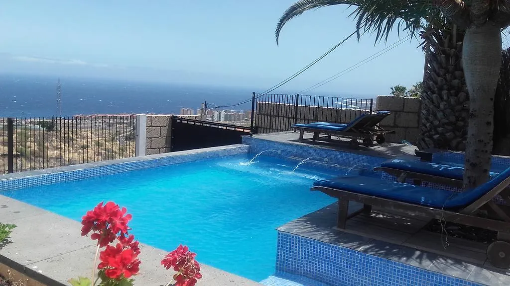 Holiday home Luxury Villa Ocean Views Heated Pool Private Candelaria